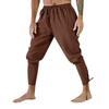 Summer Men's Medieval Stage Performance Casual Ankle Strap Pants