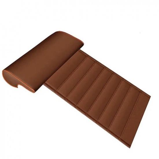 Car Seat Extender Leg Cushion Driver Leather Universal Leg Support Pillow Cover