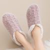 Нескользящие пушистые носки для женщин Зимние теплые пушистые носки-тапочки с захватами Утолщенные плюшевые