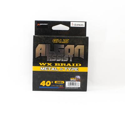 YGK Algon Assist WX Плетеный узел Тип 4м Размер 40, 340lb Синий 340 (9378)