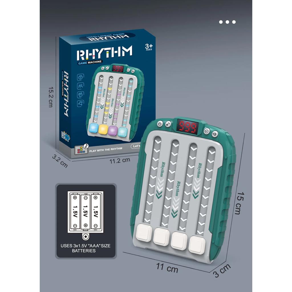 Музыкальный ритм Электронная настольная игра Детские игрушки Подсветка Музыка Быстрое нажатие кнопки Настольный игровой автомат Монтессори Кармашки Дорожная игрушка