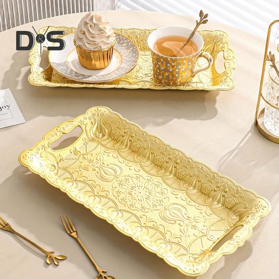 Фруктовая тарелка сервировочный поднос для вечеринки небьющаяся фруктовая тарелка закуски десерт многоразовый поднос рождественский декор ресторана