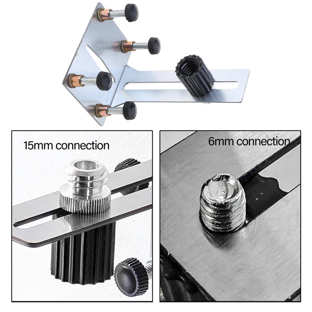 Регулируемый настенный держатель уровня Стойка Портативный с магнитной основой для надежной фиксации Строительные и DIY проекты