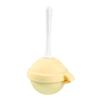 Ice Cream Molds Yellow Silicone Reusable Safe Highly Efficient Lollipop Ice Cream Molds for Home