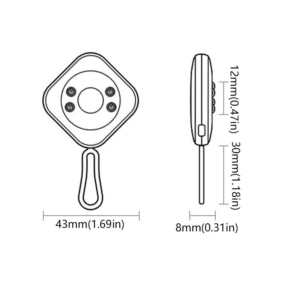 Защита от несанкционированной съемки Детектор скрытых камер Детектор защиты от шпионажа Для деловых поездок Отелей