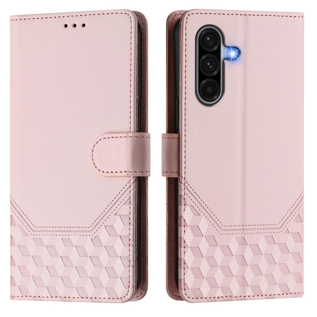 Leather Case Wallet Durable Leather RFID Blocking Card Holders Shockproof Kickstand Protective Flip Cover For Samsung Galaxy A26 A25E A56 A36 A16 A06