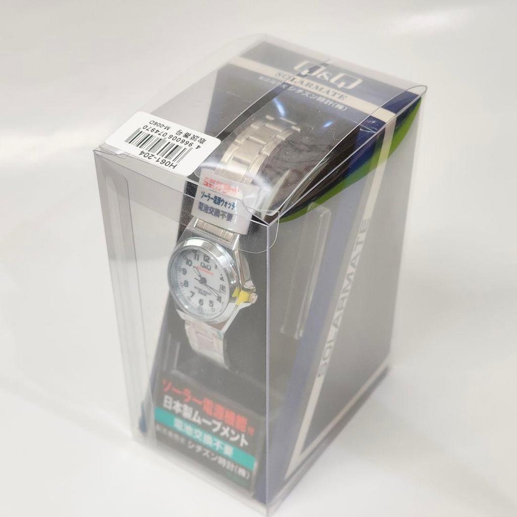 Б/у Новые солнечные часы Citizen Q&Q SOLARMATE