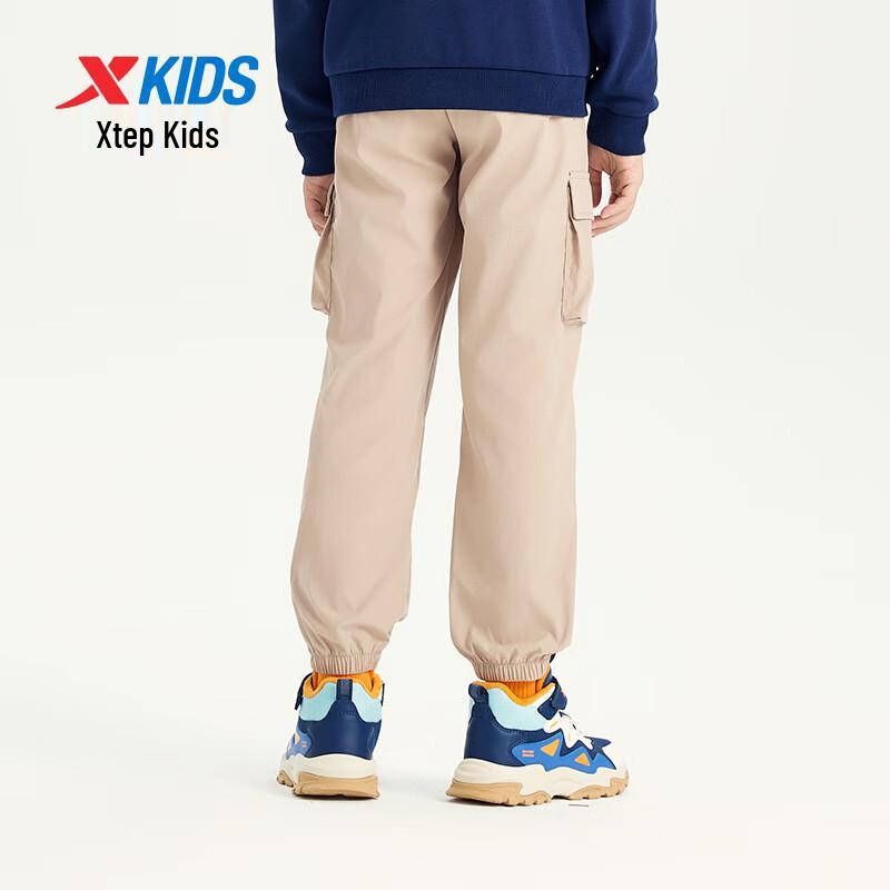 XTEP Kids' Woven Side Pocket Sports Pants