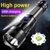 High Power Led Flashlights Super Bright Strong Light Portable Flashlight Spotlight Light USB Rechargeable Torch Waterproof Torch