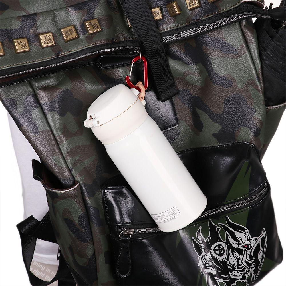 Buckle Hook Aluminum Alloy Climbing Snap Clip Outdoor Camping Keyring D-Ring Keychain Carabiner