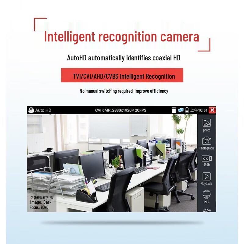 WANGLU IPC-5100C Сетевой и видеотестер CN вилка (адаптер в комплекте)