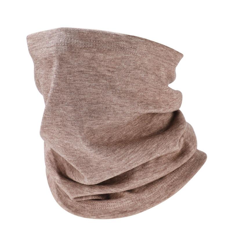 Outdoor Cold Cycling Mask Versatile Solid Color Fake Turtleneck Winter Warm Neck Cover Men and Women