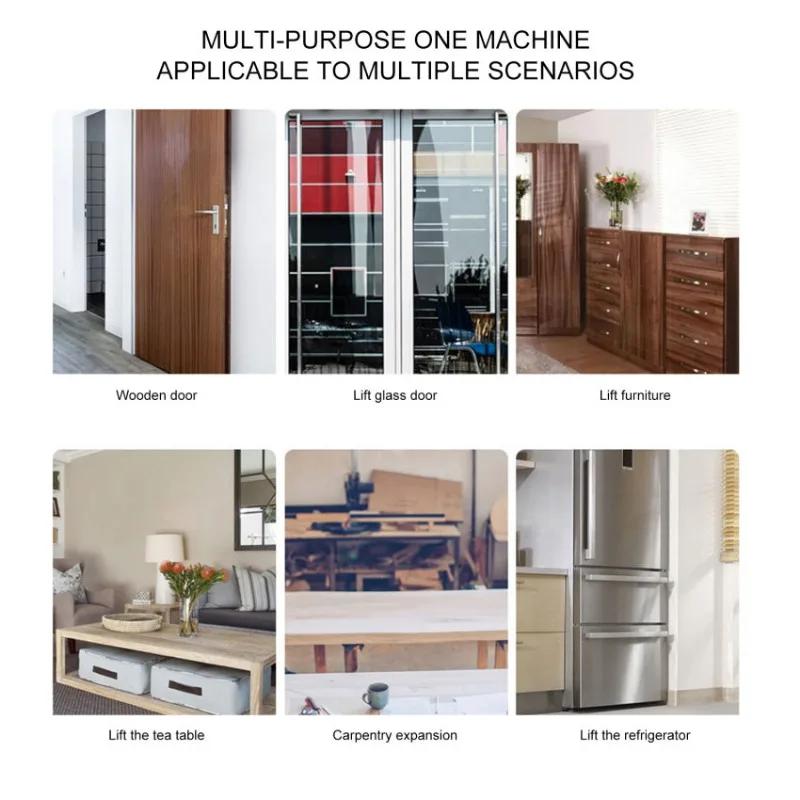 Набор ручных подъемных инструментов 1/2 шт. с рычажным подъемником, экономящим труд - Регулятор высоты дверной панели/гипсокартона/плитки (Прочный, простой в использовании)