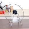 Space Saving Pan Cover Shelf Multifunctional Pot Lid Rack Useful Cutting Board Holder