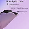 Cloud Keyboard Wrist Rest Purple Mouse Pad with Wrist Rest for Computer Keyboard and Mouse Pad Set Memory Foam PU Base Cute Ergonomic Wrist Pad