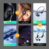 Wireless BT5.3 Bone Conduction Headphones 32GB Music Playback Earphone Outdoor Sports Headset IPX8 Waterproof Hands