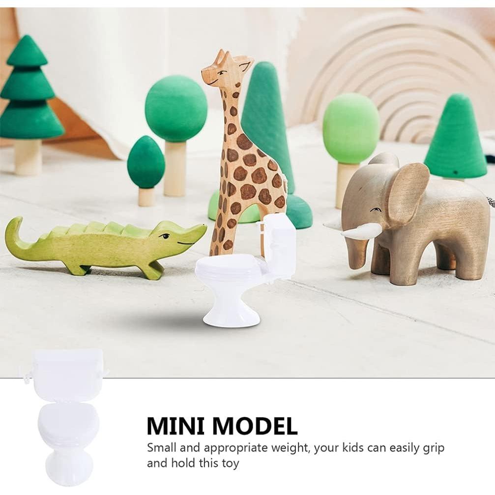 2 шт. миниатюрный туалетный кукольный домик миниатюрная мебель-игрушка для 1 человека:12 аксессуаров для ванной комнаты кукольного домика, сад фей, микропейзаж, кукольный домик