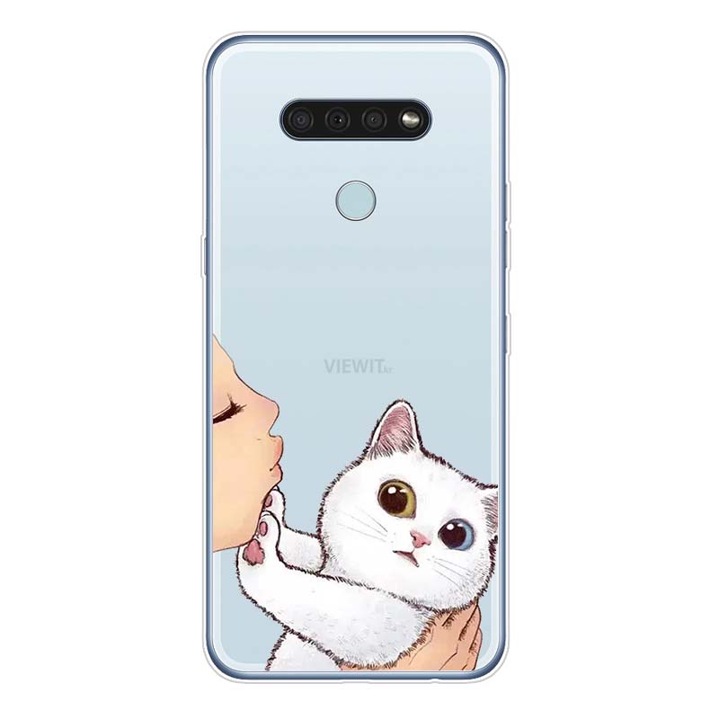 Cat Don't Kiss Me For LG K92 K52 K62 K22 K71 K61 K51S K41S G8 G8S G8X V35 V50 V40 V50S V60 Q60 Phone Case