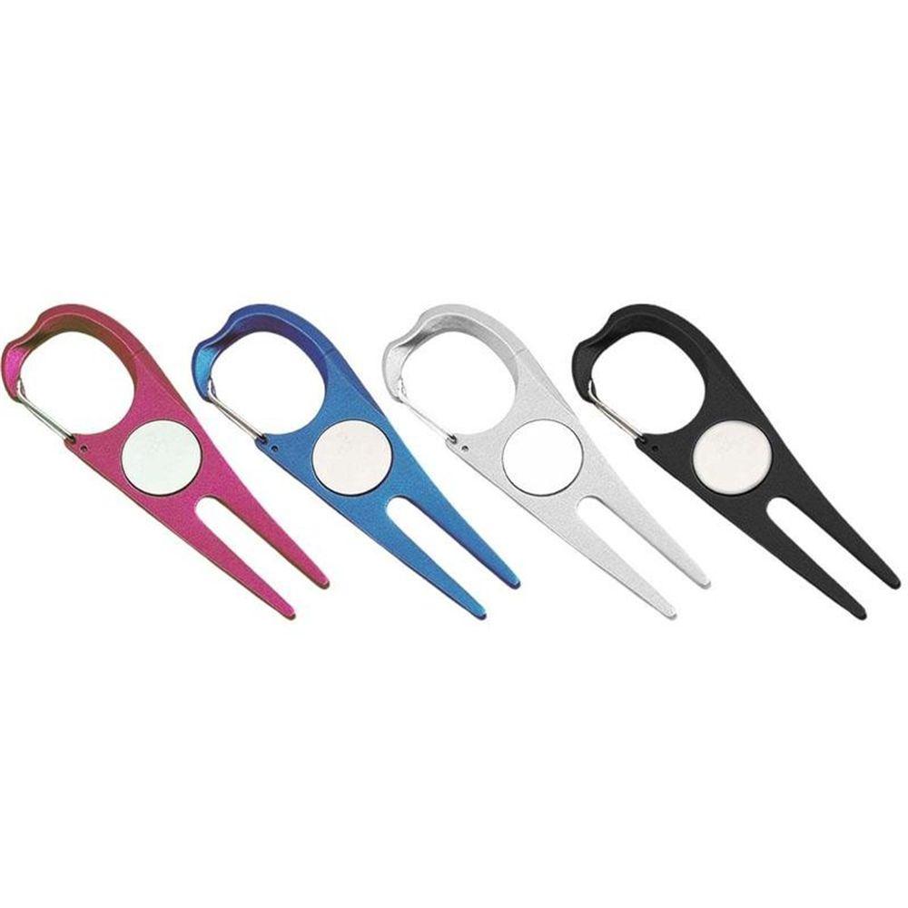 Outdoor Ball Fork Green Fork Golf Divot Tool Golf Pitch Accessories Golf Pitch Divot Repair Tool