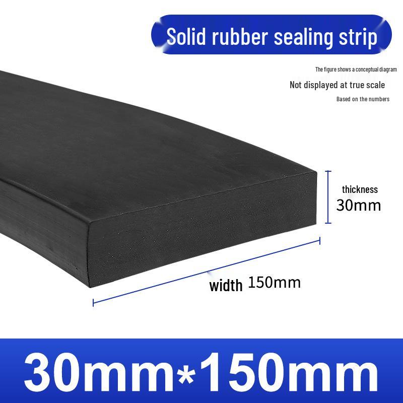 Nitrile Rubber Strip: Oil & Pressure-Resistant Shock Absorbing Glass Pad for Sealing & Joint Support