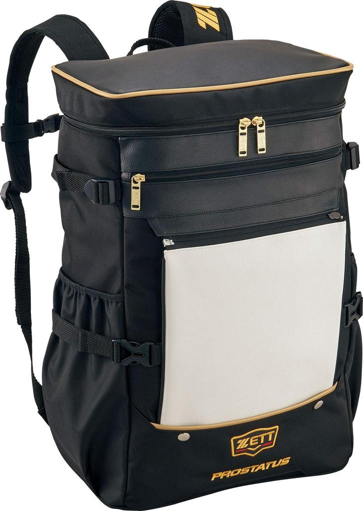 ZET Bag Prostatus Backpack Baseball Rucksack Square Daypack BAP4021 ZETT Black Length 33 X Height 53 X Width 20cm (1900)