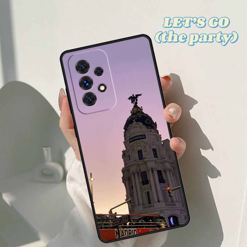 Мадрид Столица Испания чехол для телефона Для Samsung Galaxy A42 A31 A40 A51 A71 A32 A80 A91 A52 A72 A73 A20e A21S A50 A70 A11 A12 Чехол
