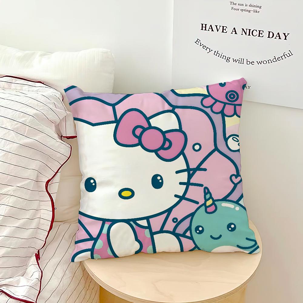 Мультяшное искусство милый кот h-HelloKitty SRO наволочка мягкая наволочка для дивана гостиной домашнего офиса Декор Защитные чехлы