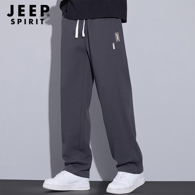 Мужские вафельные брюки прямого кроя в стиле casual JEEP SPIRIT