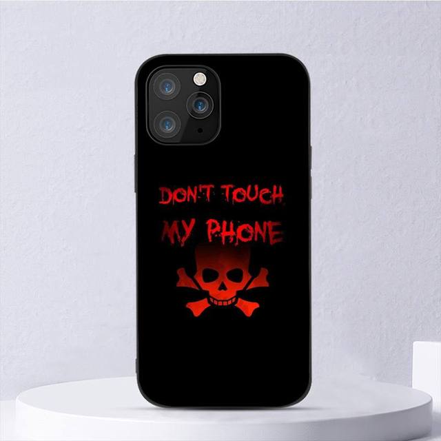 Чехол «Не трогай мой телефон» для Iphone 11 12 Mini 13 14 Pro Xs Max X 8 7 6s Plus 5 Se Xr Shell