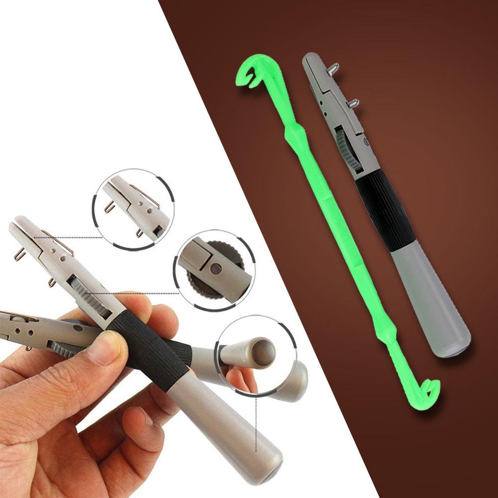 Ручной рыболовный крючок для завязывания лески с дополнительным крючком, инструменты для быстрого завязывания узлов