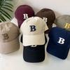 New Korean Style Versatile Lettered Baseball Caps for Both Men and Women with Large Heads To Show Off Their Faces and Small Baseball Caps