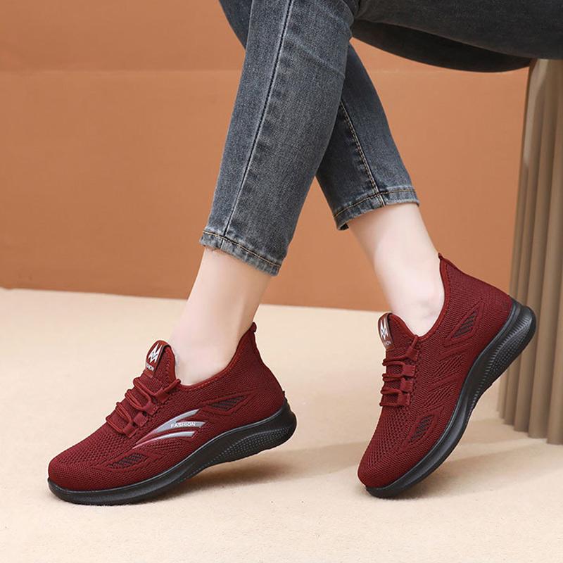 Женские зимние теплые легкие кроссовки на меховой подкладке. Нескользящая дышащая спортивная обувь на открытом воздухе. Повседневные женские кроссовки на утолщенной флисовой подкладке на шнуровке.