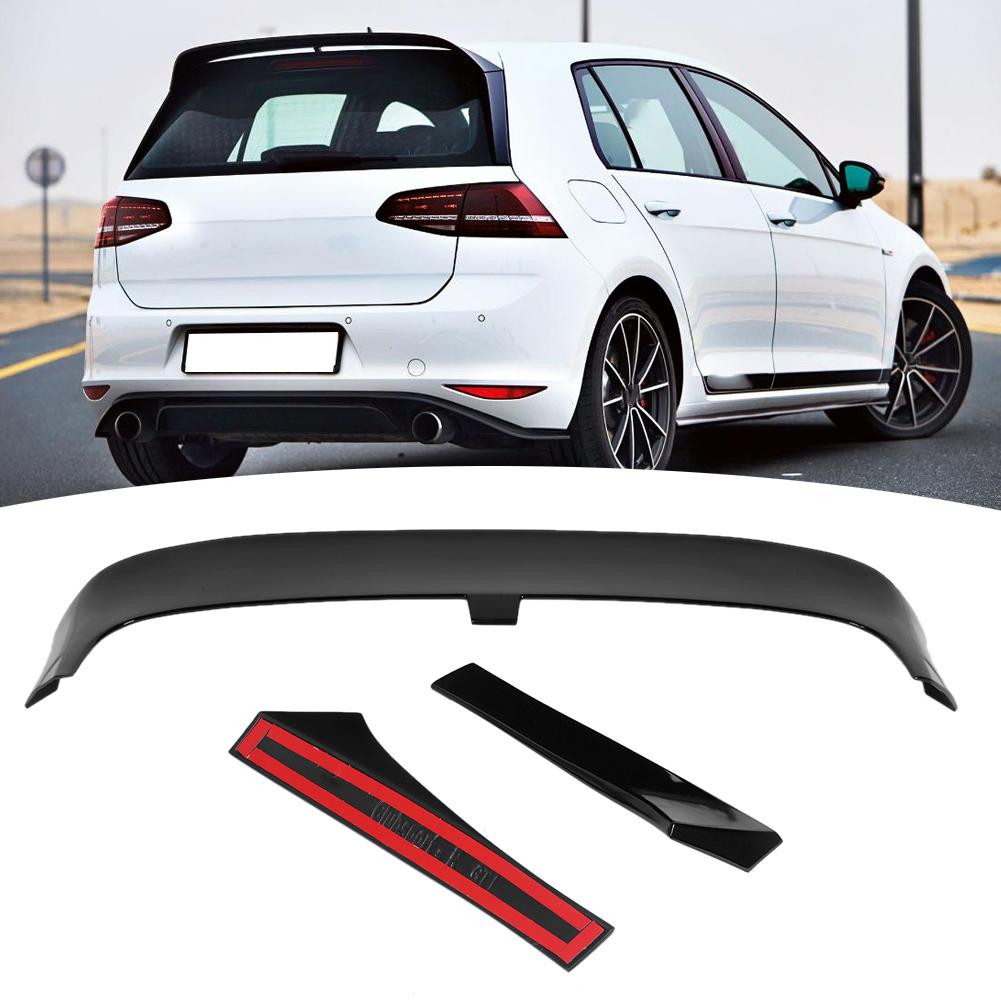 Для Clubsport Style Gloss Black Rear Spoiler Подходит для MK7MK7.5 GTD R 20132020
