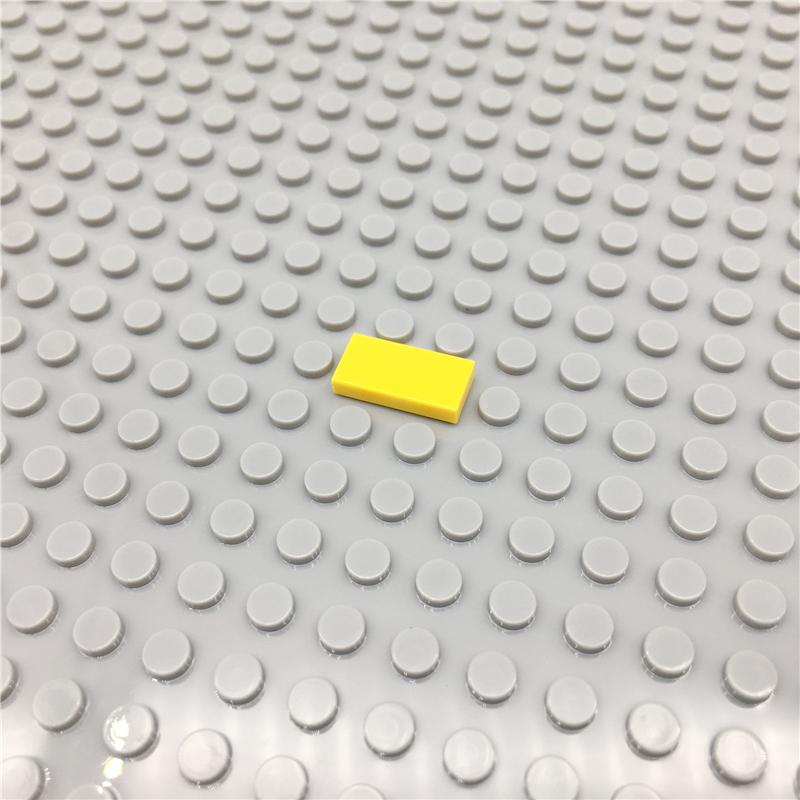 [Funbrick] 280 деталей Плитка DIY Строительные блоки Тонкие кирпичики Гладкие 1x2 Образовательный размер Совместимы с 3069 30070 Игрушки для ребенка