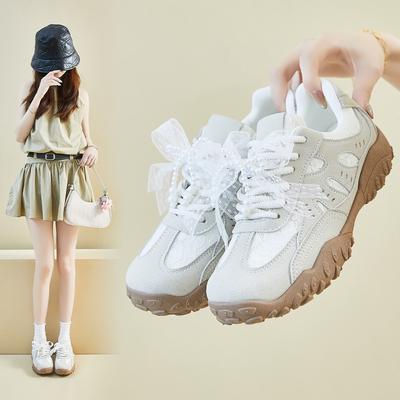 Женская летняя сетчатая дышащая и высококачественная новая стильная студенческая спортивная повседневная обувь для бега