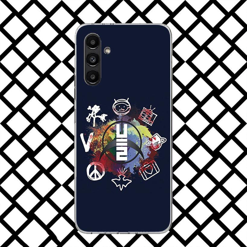 Чехол для телефона Band U-U2 Rock для Samsung Galaxy A17 A37 A57 A16 A26 A36 A56 A15 A25 A35 A55 A14 A24 A34 A54 A13 A23 A33 A53 Galaxy