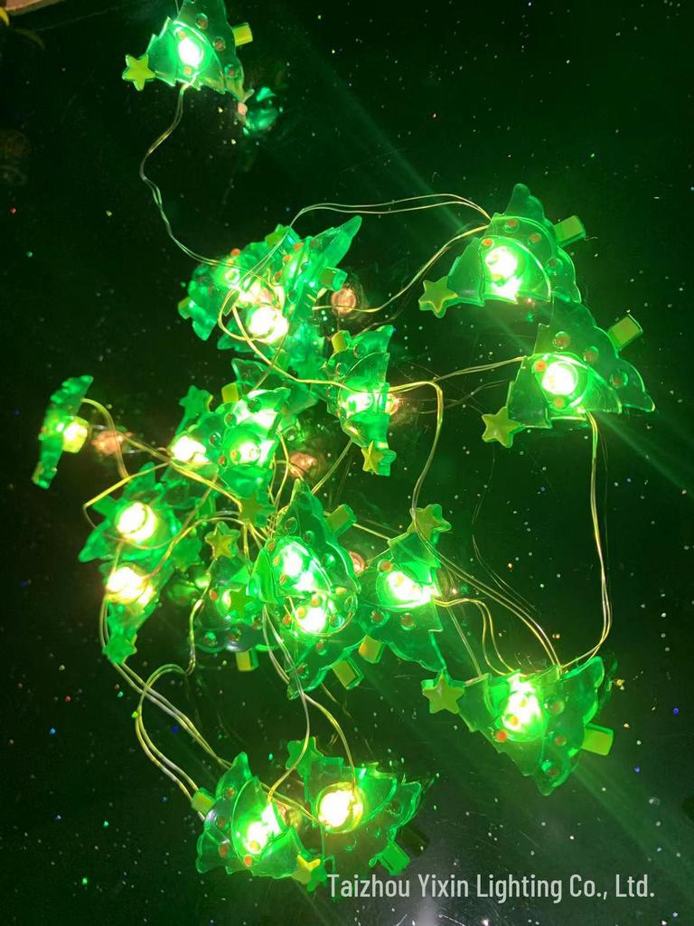 Светодиодное рождественское украшение: Гирлянды из медной проволоки в виде снеговика и оленя в черной шапке для сада, балкона, фонарей.