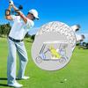 Магнитные маркеры для мячей для гольфа, металлические маркеры для мячей для гольфа, зажим для шляпы, аксессуар для гольфа для мужчин и женщин, гольфистов