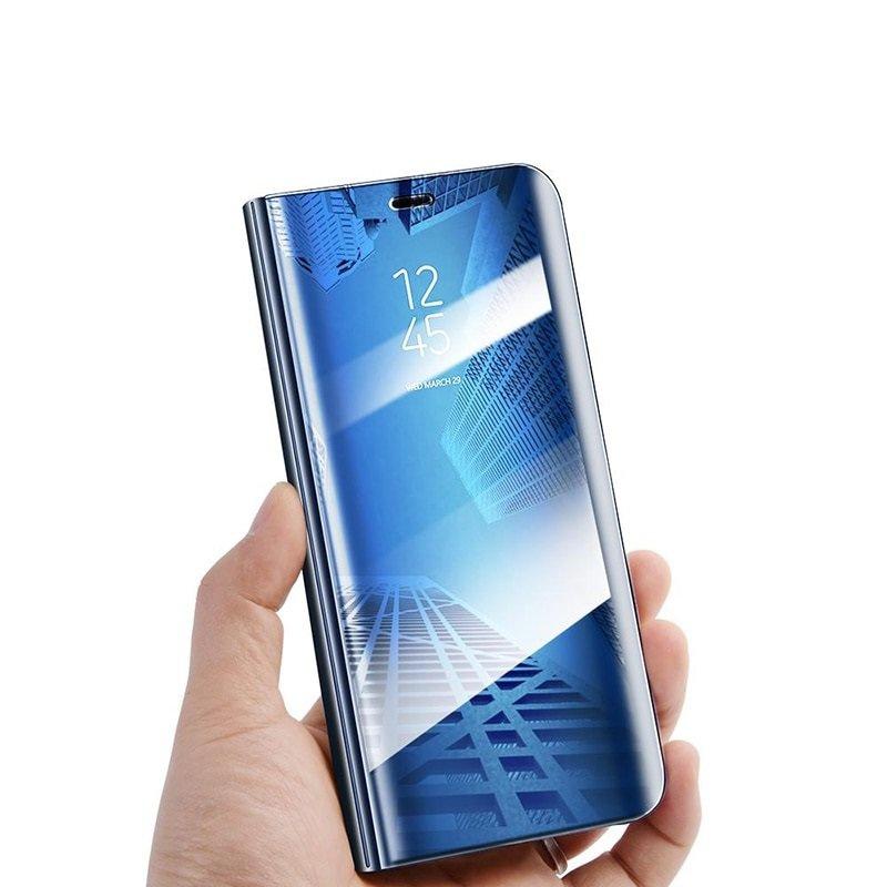 Huawei Y6P Clear View Case, Blue
