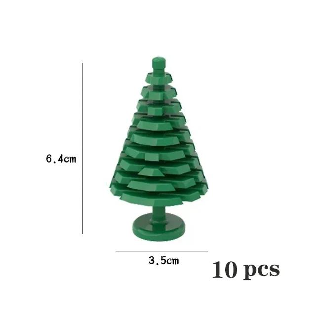 НОВЫЕ Растения Сосна Ель Альпинарий Строительные Блоки Городской Уличный Пейзаж Садовый Ландшафт Кирпич Совместимый 3778 32607 2435 6064 2417