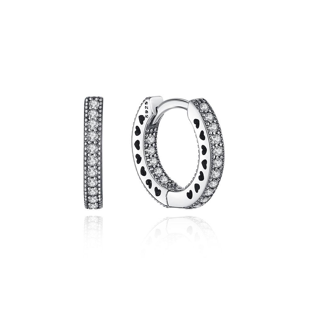 Серьги из стерлингового серебра 925 пробы 2025 г., серьги-гвоздики, серьги-кольца с кристаллами для женщин, серьги-пусеты из розового золота, серьги с короной, сердцем, символом бесконечности, пчелой, ювелирные изделия