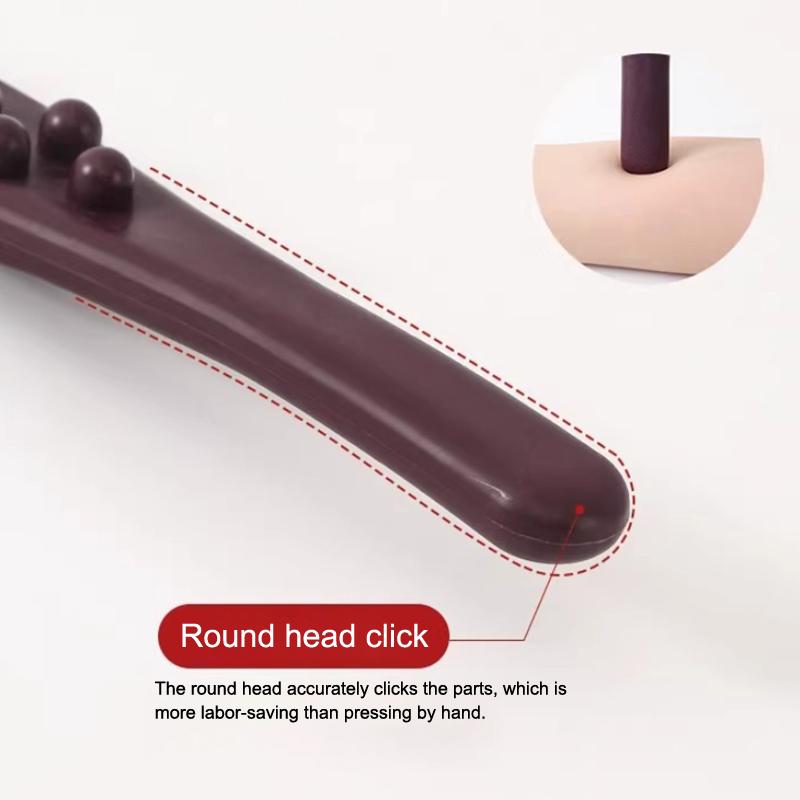 61 бусина универсальный массаж спины сухожилия деревянная скребковая палочка точечная терапия гуаша расслабляющий акупунктурный инструмент абдоминальный массажер