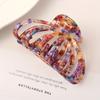 Boho Style Lantern-Shaped Hair Clip - Large Hair Claw for Washing Face and Shark Claw Hair Accessory