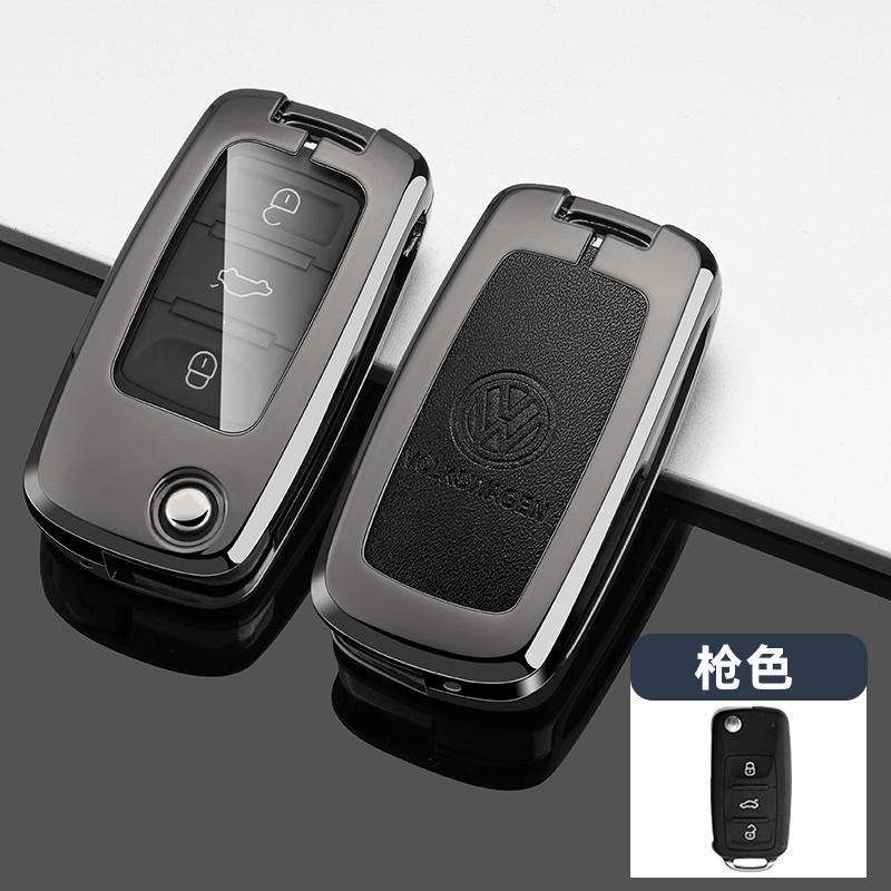 Для VOLKSWAGEN VW Чехол-обложка для корпуса автомобильного ключа Для Volkswagen VW Polo Golf Passat Tiguan Beetle Caddy T5 Up Eos Skoda Octavia Seat L