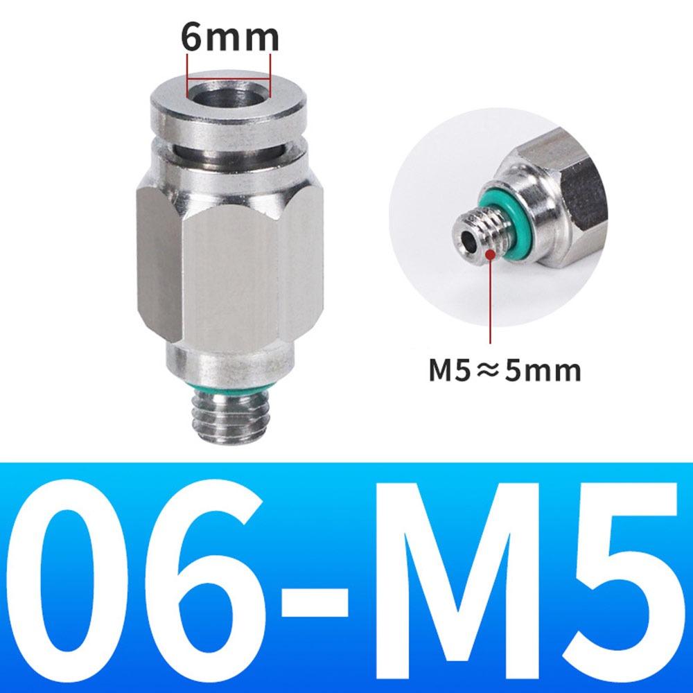 External Thread Pneumatic Quick Connector Stainless Steel Air Hose Fitting Air Hose Connections