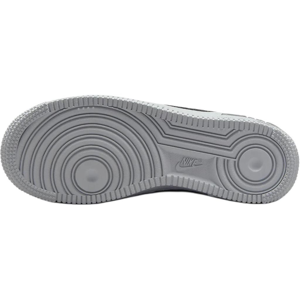 Nike Кроссовки Air Force 1 GS Черный Волчий Серый Детские HQ3807-001