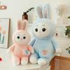 Милая кукла-зайчик, плюшевая игрушка, девочка, спящая на кровати, кукла, милое украшение для дома, подарок для девочки