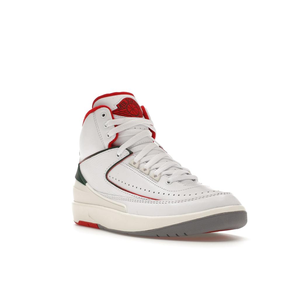 Детские кроссовки Air Jordan 2 Retro GS Origins White Fire-Red Fir DQ8562-101
