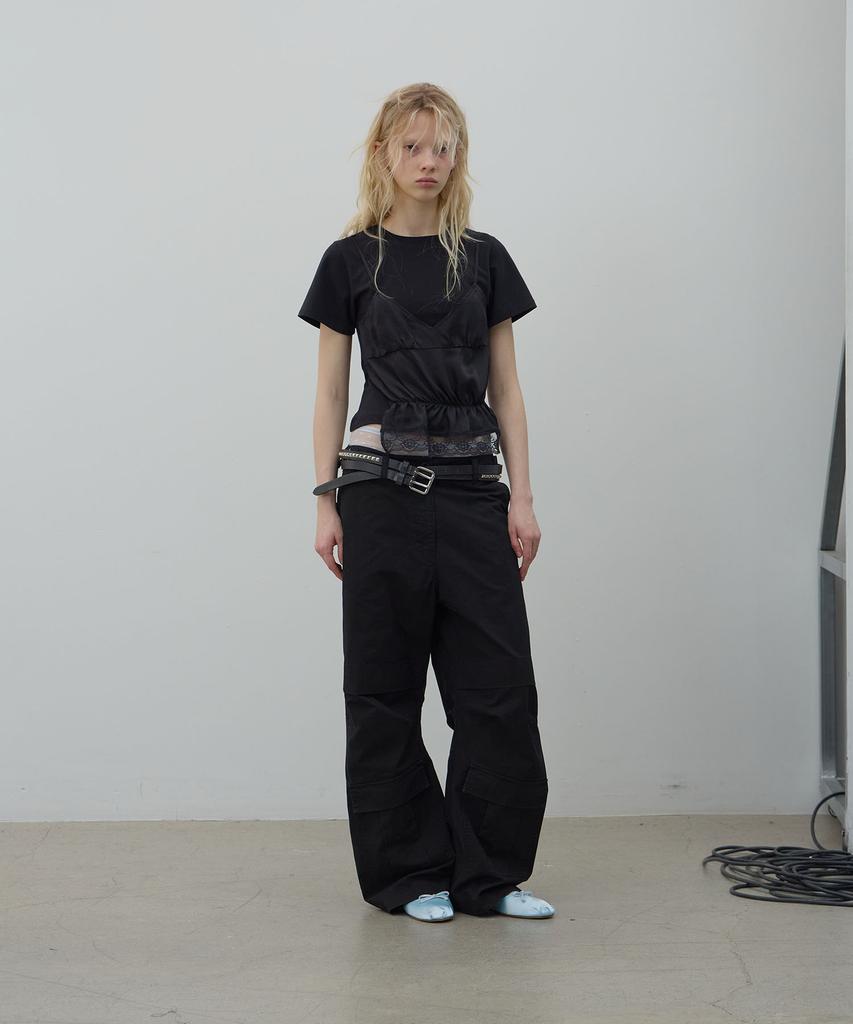 LCDC™ Low Pocket Cargo Pants (Black)