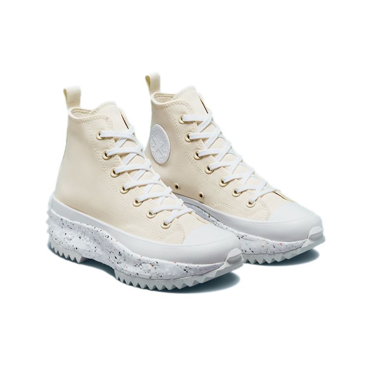 Converse Кроссовки унисекс Run Star Hike Crater High Egret Кремово-белые 171575C